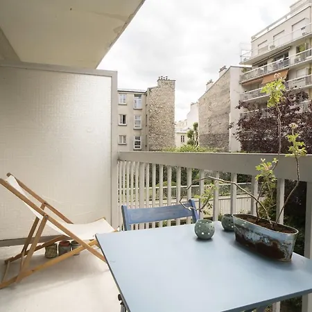 Beautiful 36M With Nice Terrace In Paris! باريس